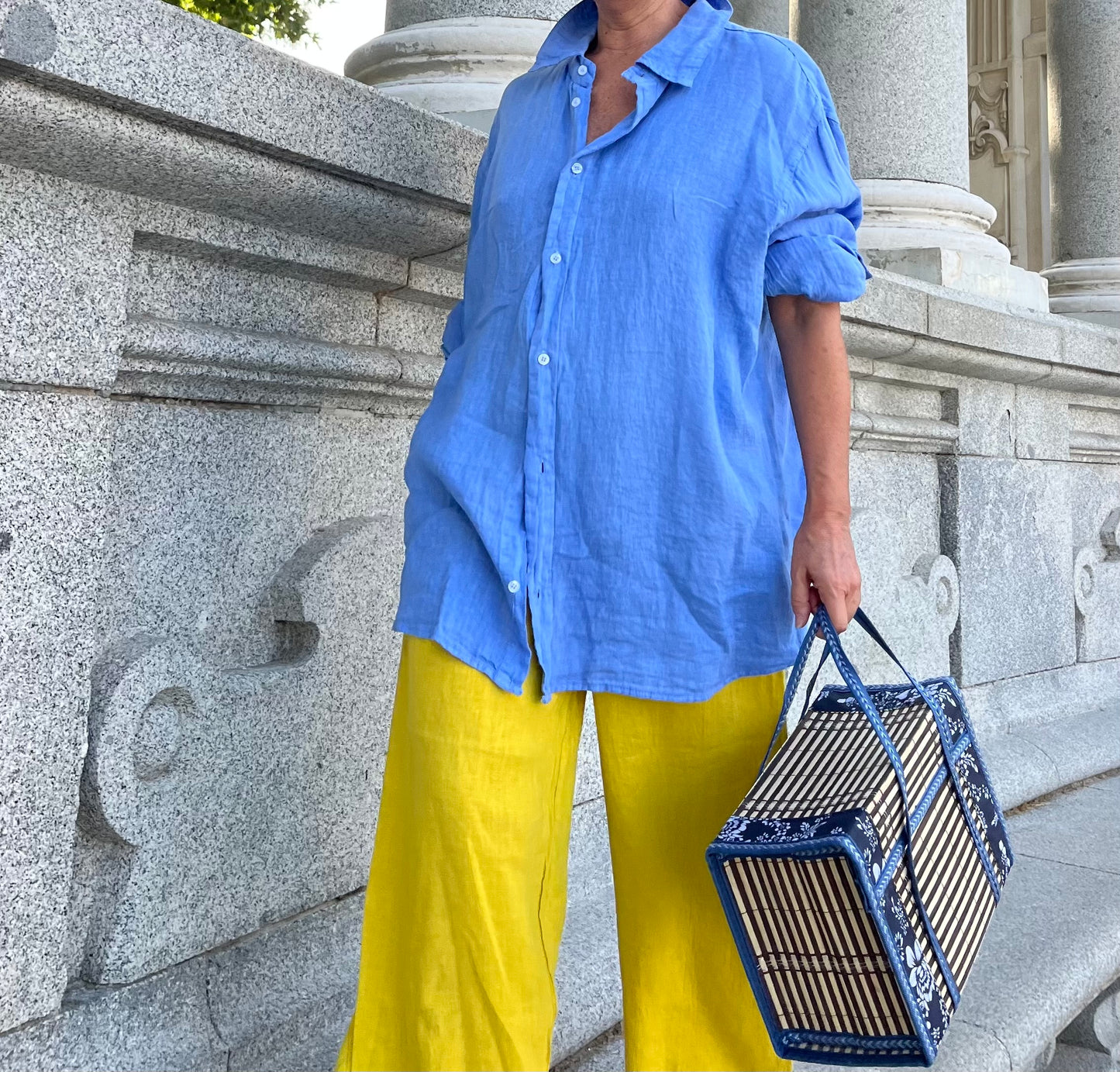 Lino- Camisa oversize unisex