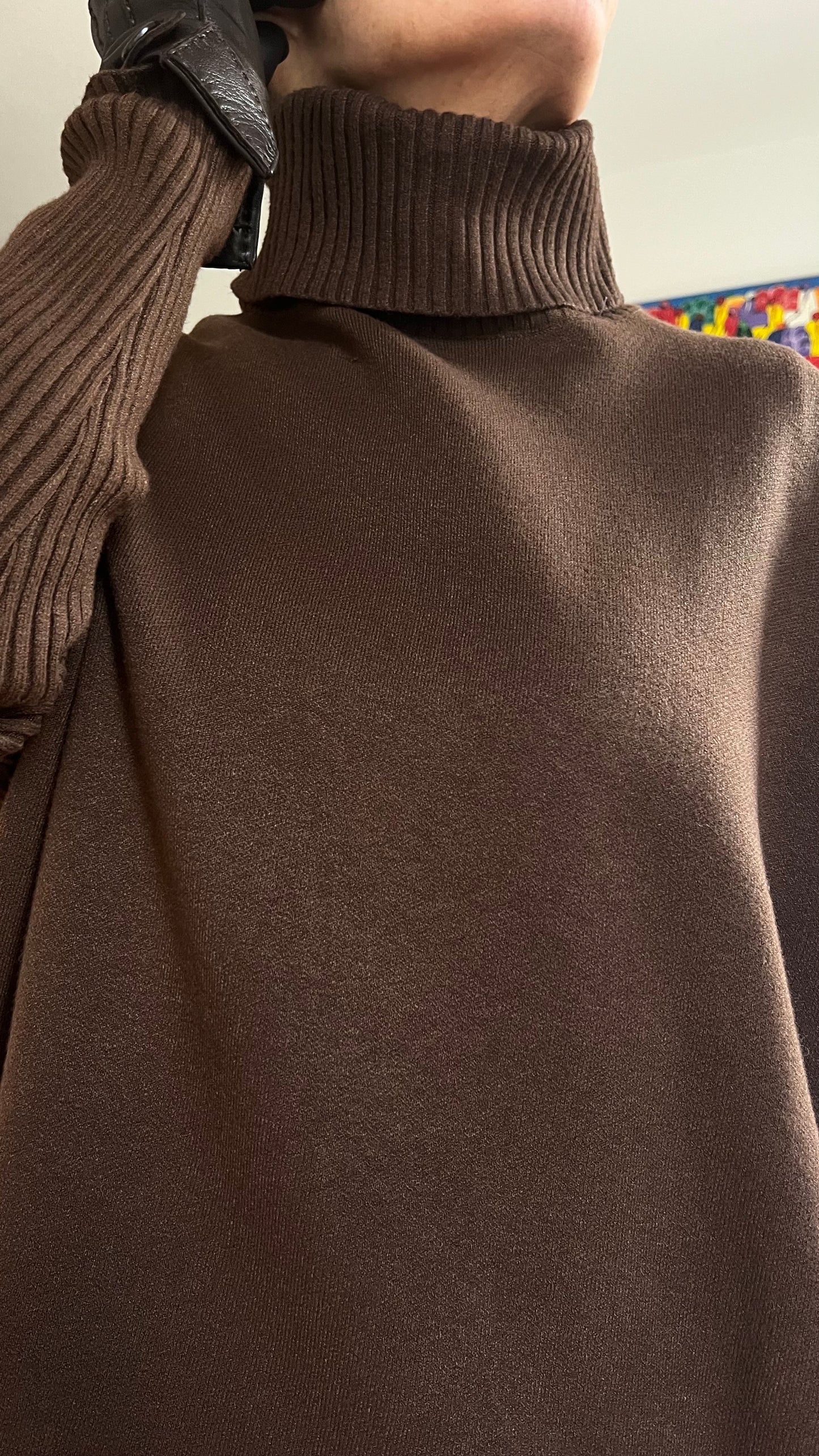 Jersey de punto manga canalé