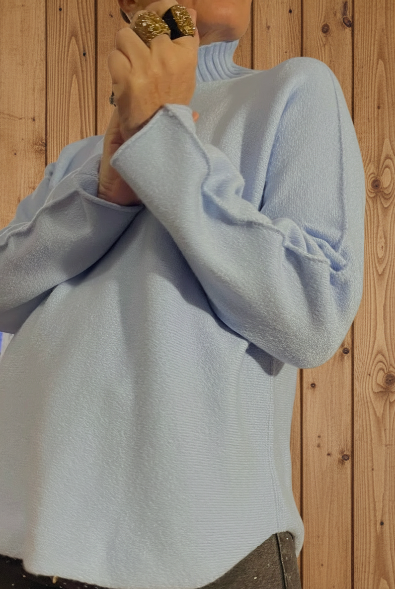 Jersey punto/ azul bebė / verde pino / azul marino / rojo / fucsia