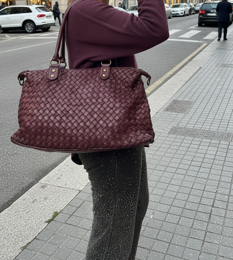 Bolso Todoterreno Burdeos