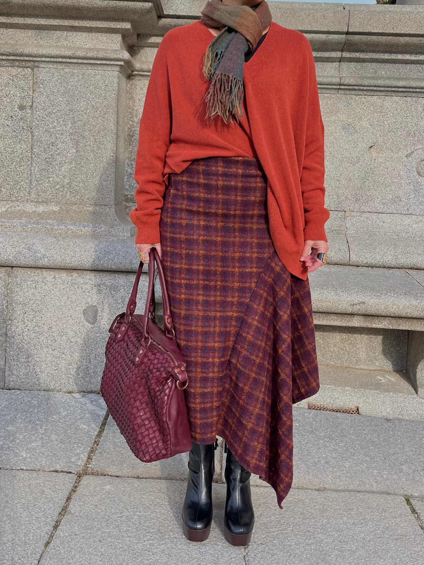 Bolso Todoterreno Burdeos