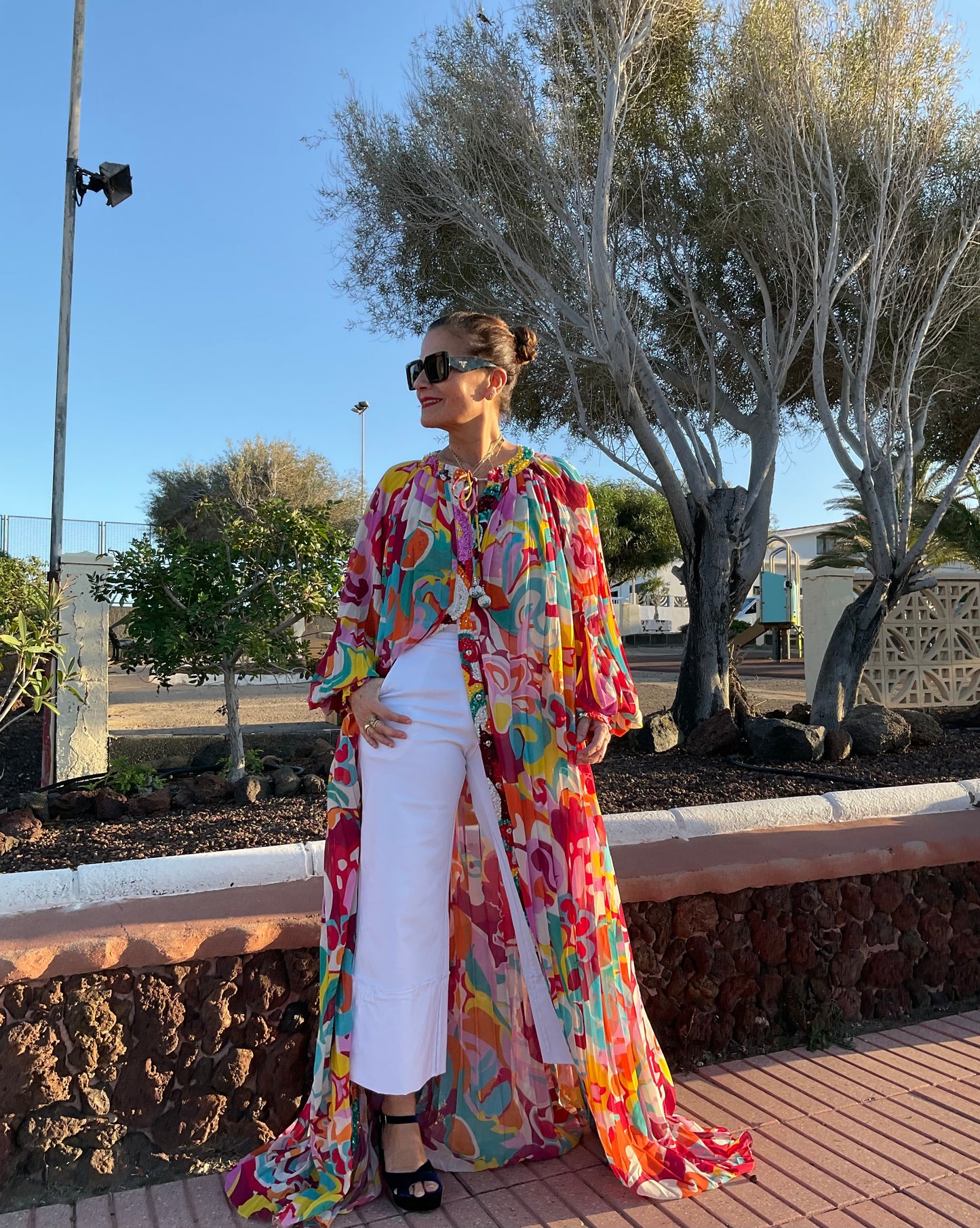 Vestido multicolor 🩷🧡🩵💛