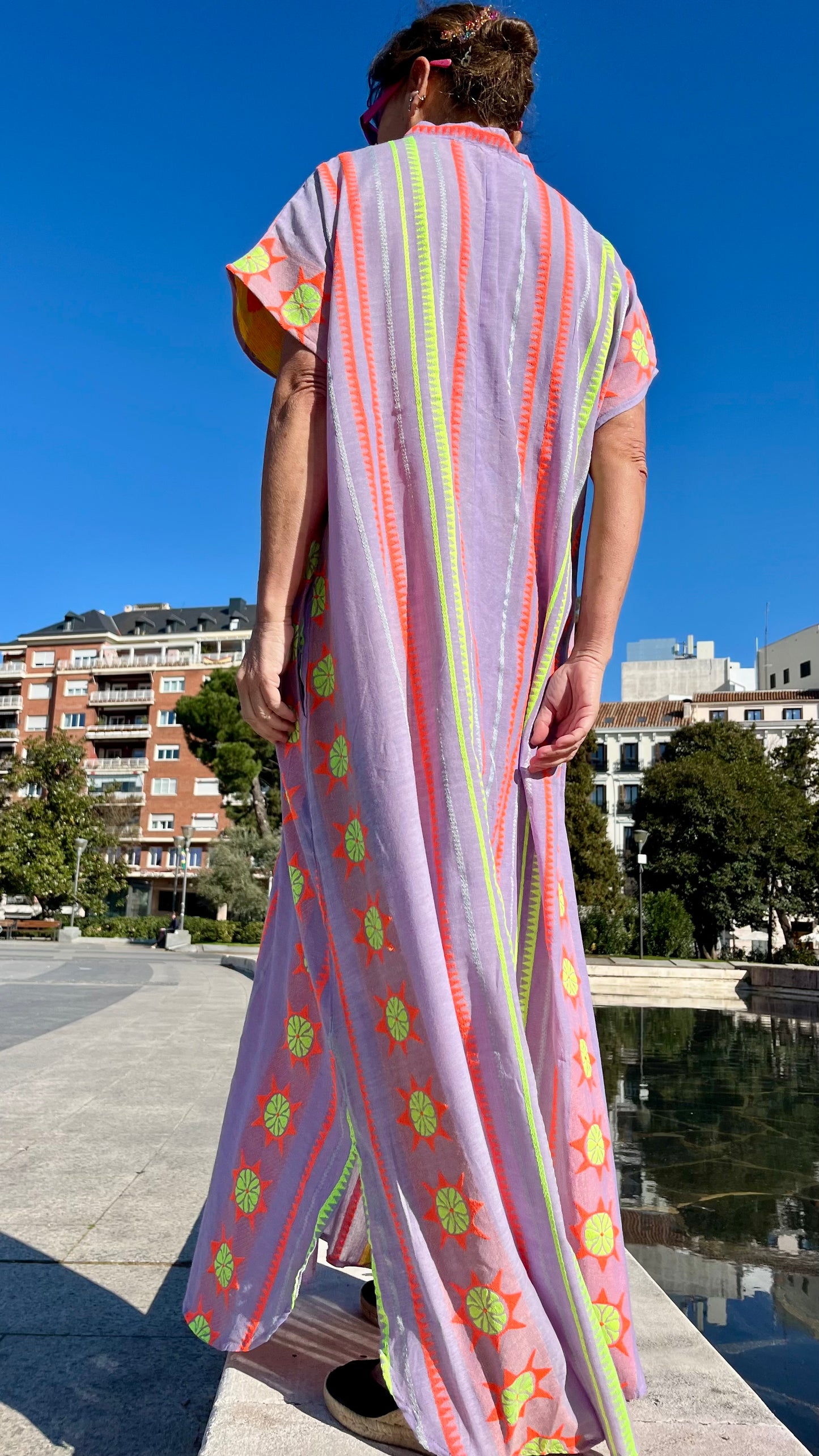 Vestido Túnica Flúor