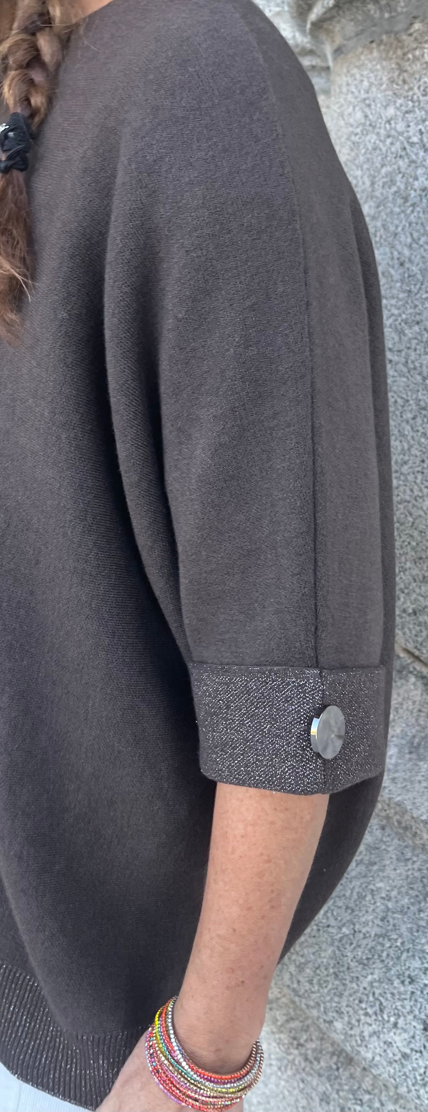 Jersey oversize Marron / Marsella / Crudo / Blanco / Gris / Teja