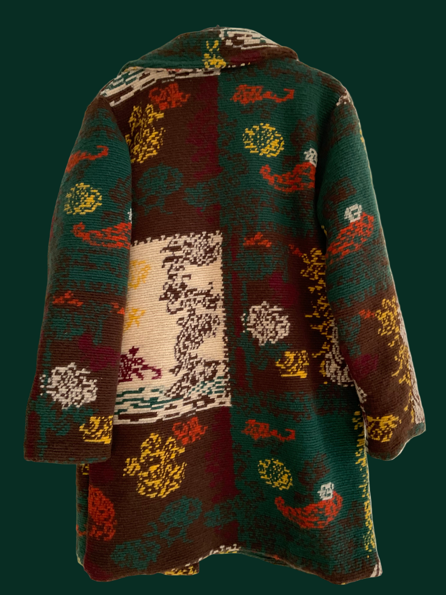 Abrigo Jacquard Multicolor