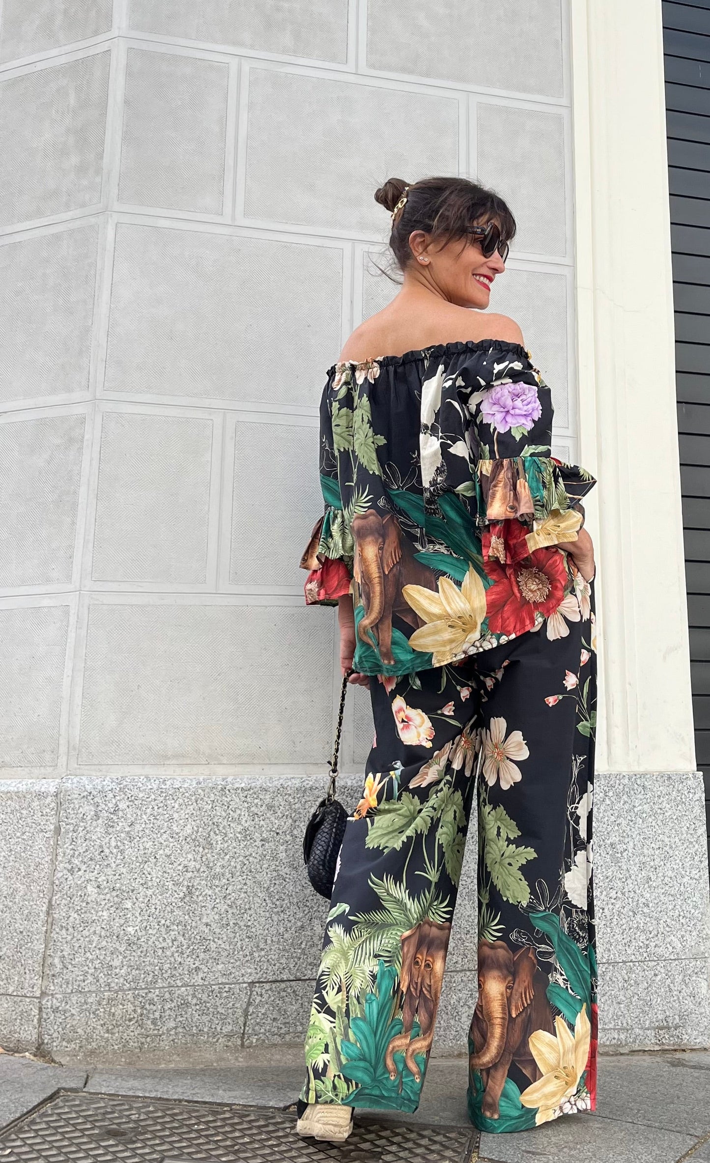 Conjunto dos piezas mujer estampado
