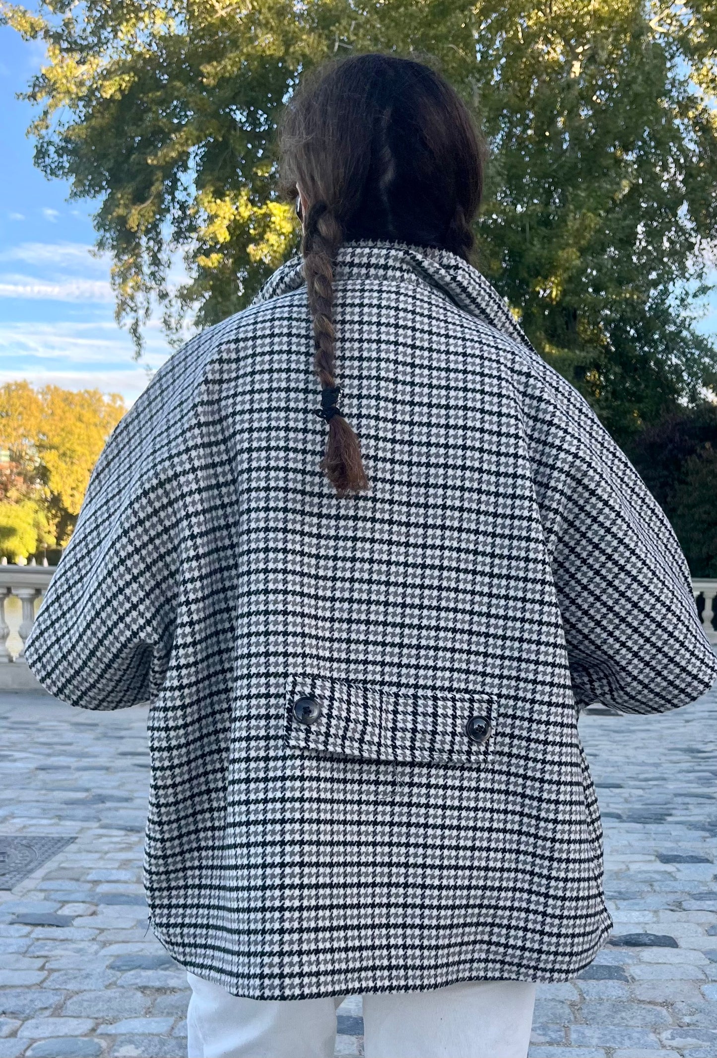 Chaqueta Lana Oversize