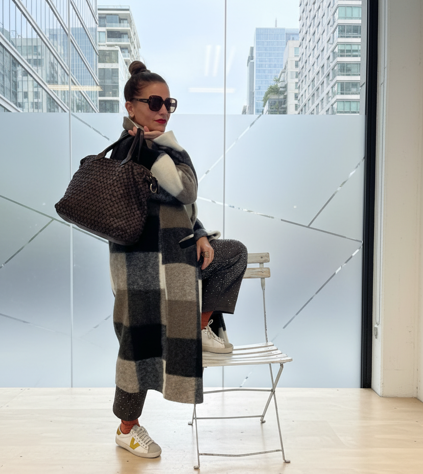 Abrigo lana Oversize