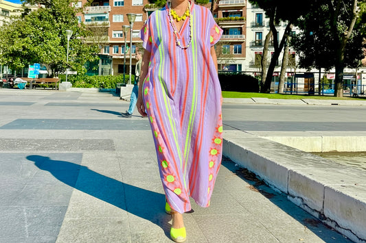 Vestido Túnica Flúor