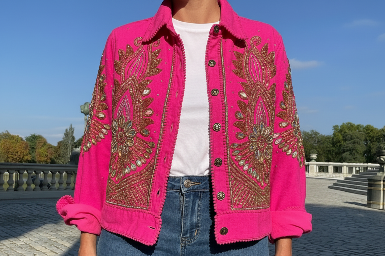 Cazadora barbie joya